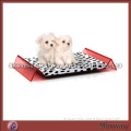 M Shape Suede Acrylic Perspex Soft Dog Bed
